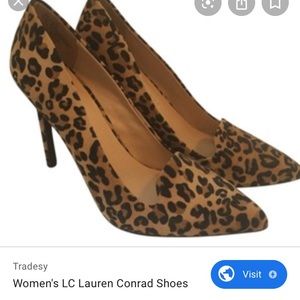 Lauren Conrad leopard heels